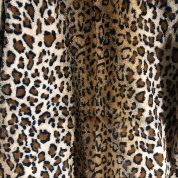NWT! Gorgeous Cavilini Leopard Fur Swing Coat 2X - Picture 8 of 11